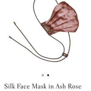 Senreve Silk Face Mask in Ash Rose